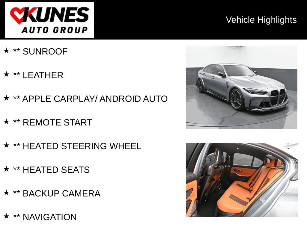Used 2023 BMW M3 Competition AWD/4WD video 2