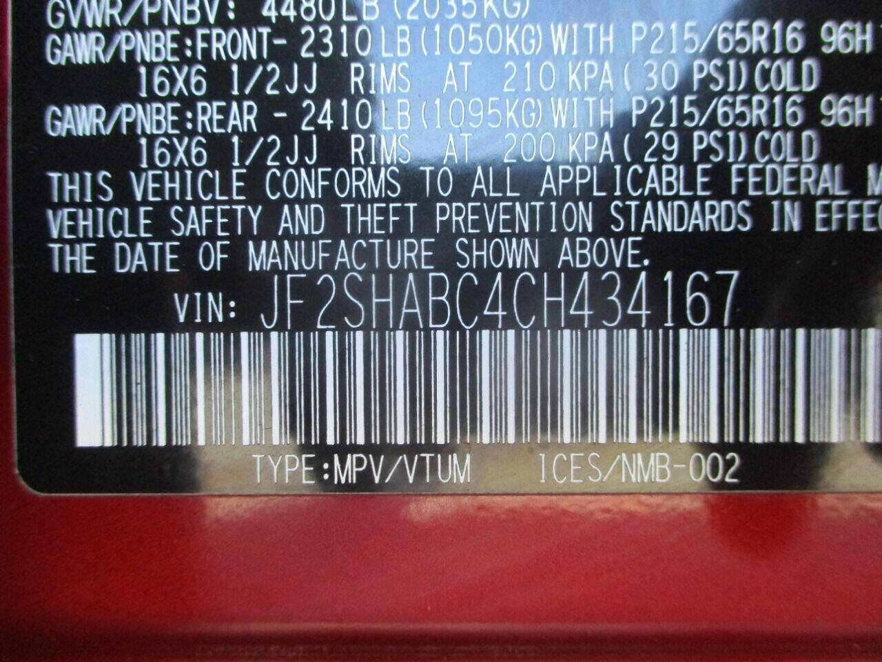 Used 2012 Subaru Forester 2.5X w/ Alloy Wheel Pkg image 16