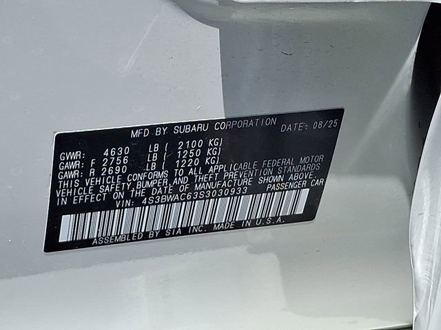 Certified 2025 Subaru Legacy Premium AWD/4WD image 27