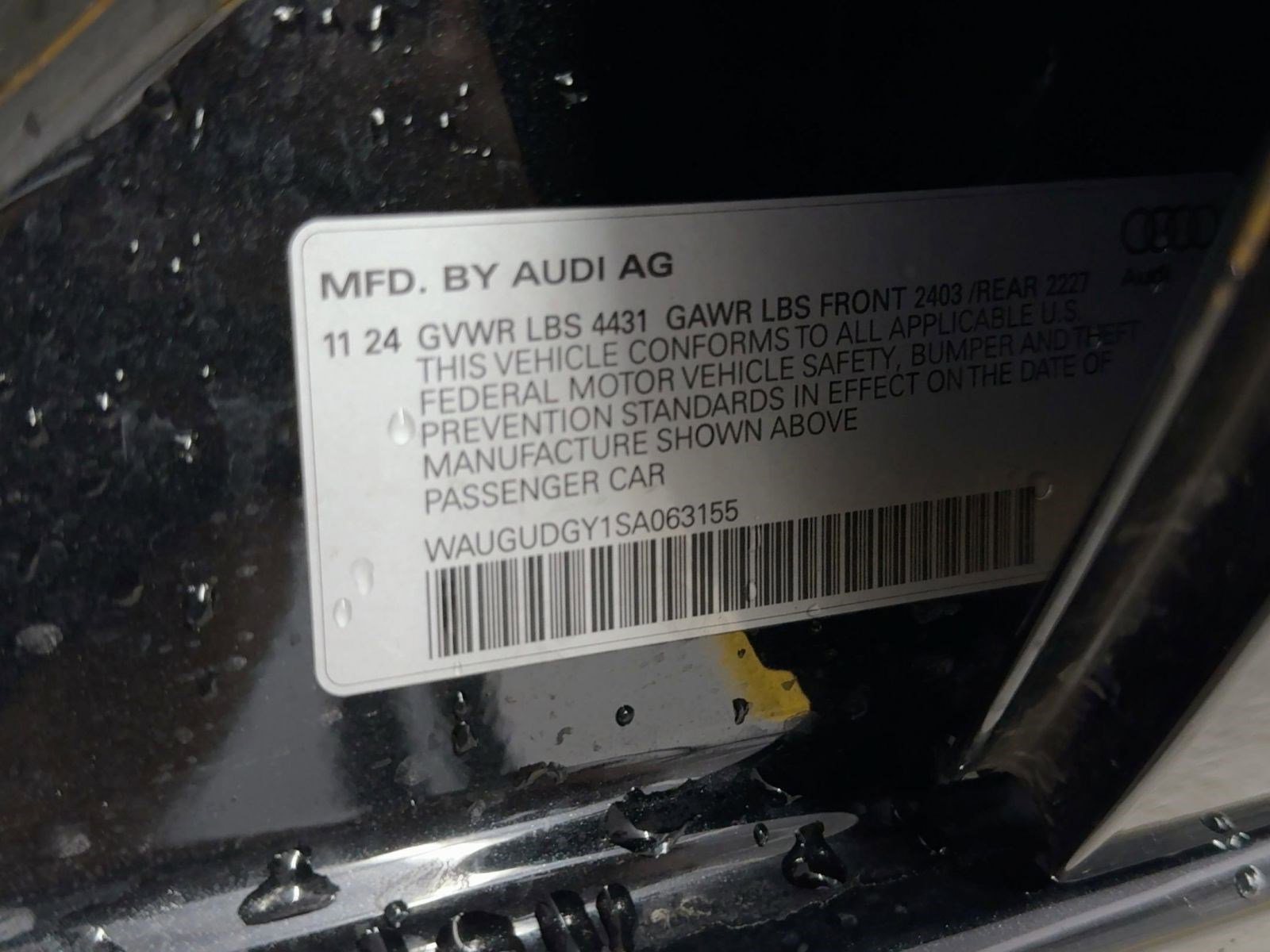 Certified 2025 Audi A3 2.0T Premium w/ Black Optic Package image 20