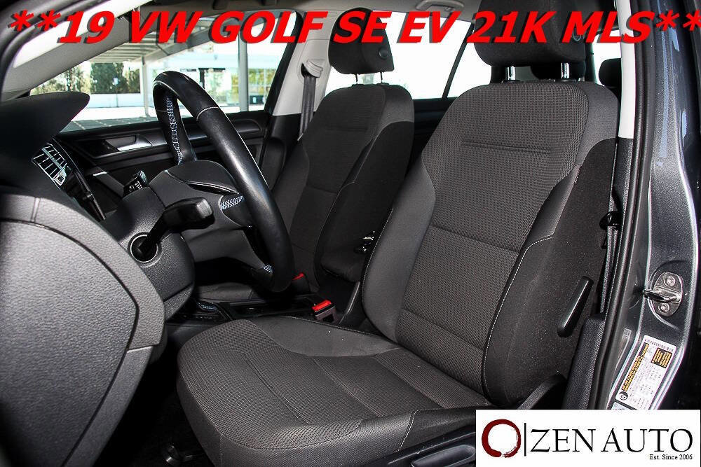Used 2019 Volkswagen e-Golf SE w/ Driver Assistance Package image 28