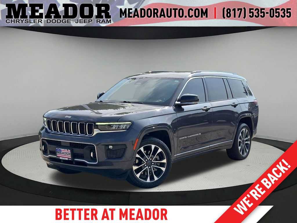 Used 2021 Jeep Grand Cherokee L Overland w/ Luxury Tech Group IV