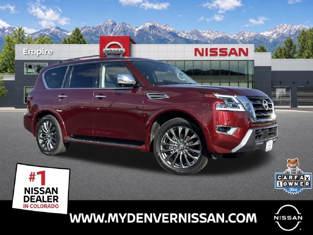 Used 2023 Nissan Armada Platinum w/ Captain's Chairs Package AWD/4WD 360° Tour