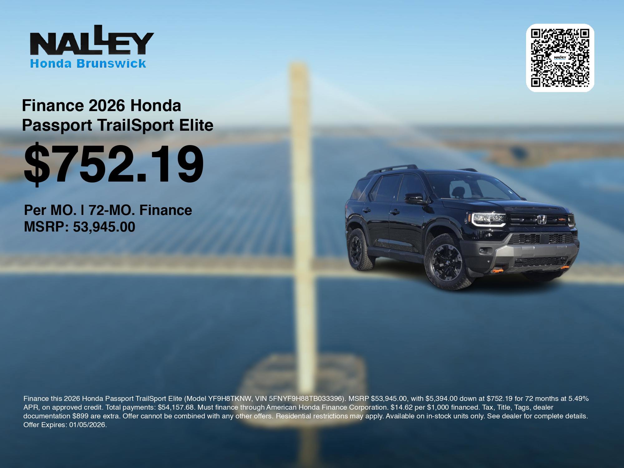 New 2026 Honda Passport TrailSport Elite image 7