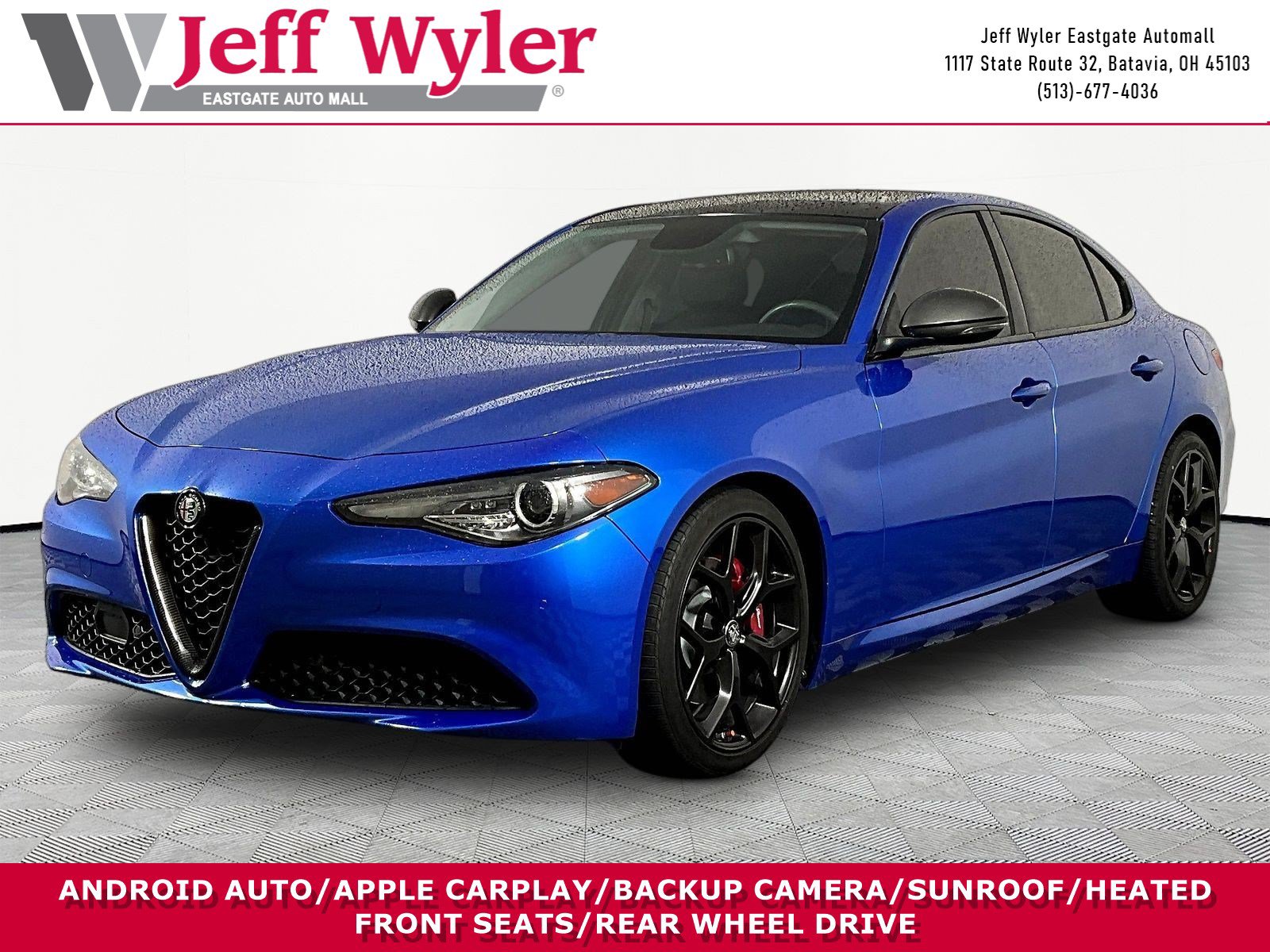Used 2019 Alfa Romeo Giulia Ti w/ Nero Edizione RWD image 1