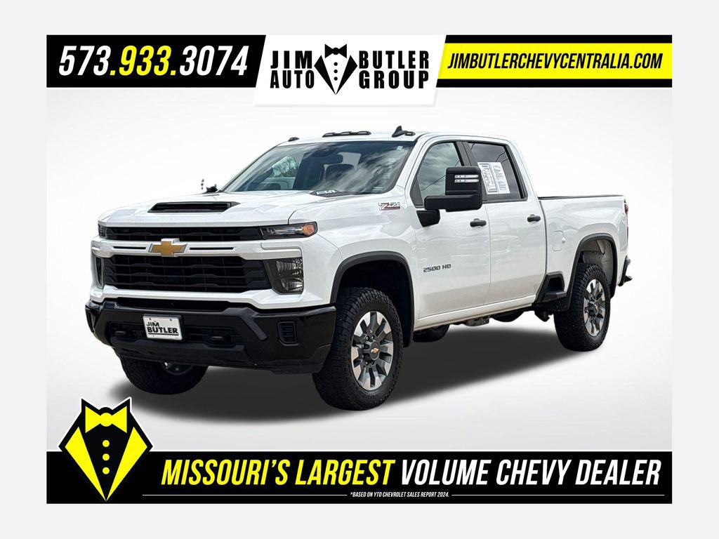 Used 2024 Chevrolet Silverado 2500 Custom w/ Custom Value Package AWD/4WD image 1