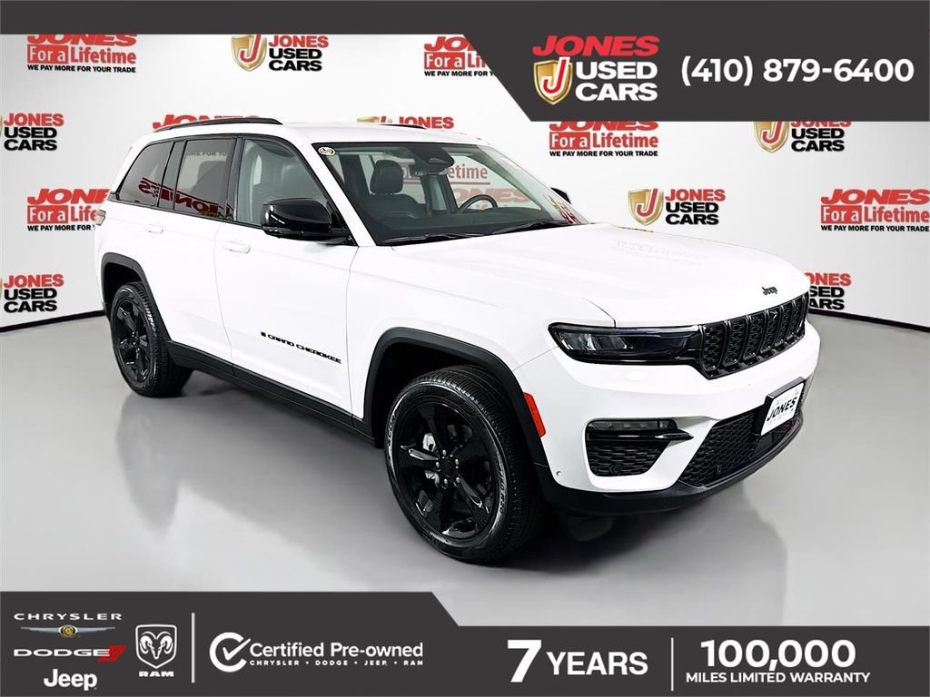 Used 2023 Jeep Grand Cherokee Limited w/ Luxury Tech Group II AWD/4WD image 1