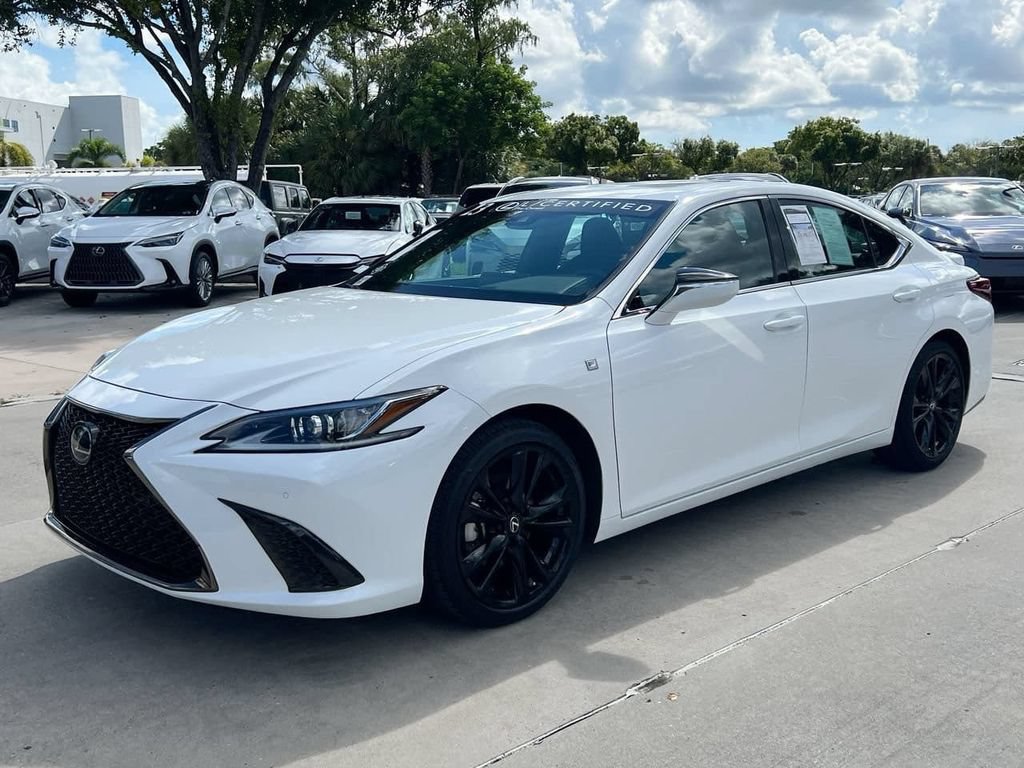 Certified 2023 Lexus ES 350 F Sport w/ Accessory Package (Z2) FWD image 3