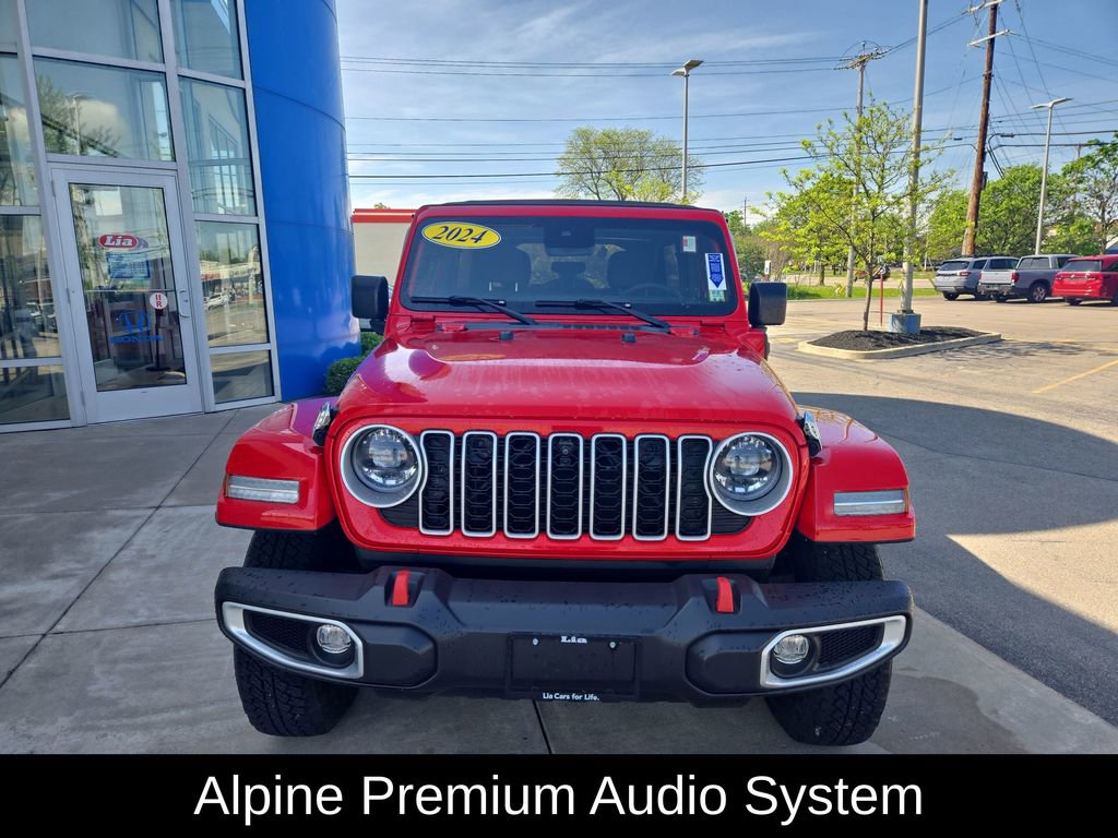 Used 2024 Jeep Wrangler Unlimited Sahara w/ Technology Group AWD/4WD image 9