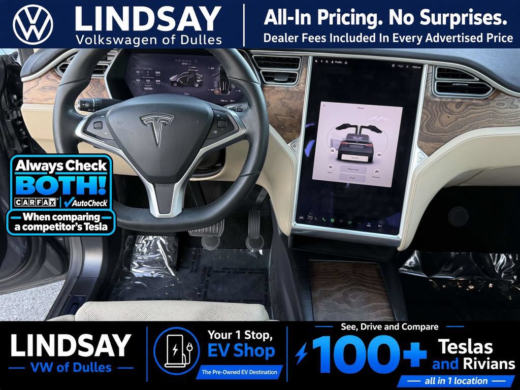 Used 2016 Tesla Model X 90D AWD/4WD image 10