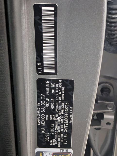 Certified 2023 Kia Forte LXS w/ LXS Technology Package image 32