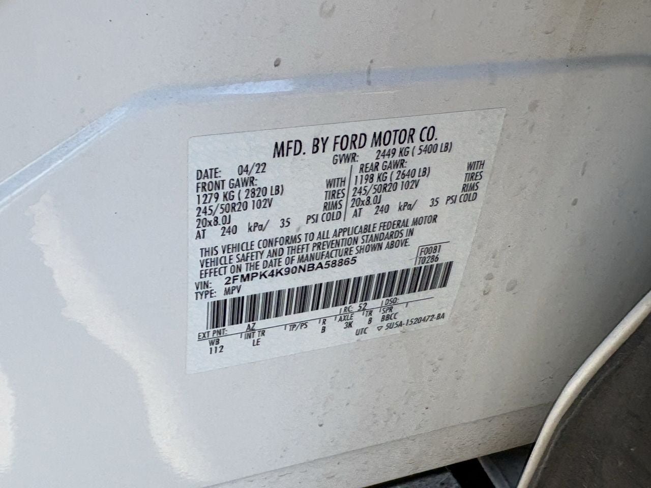 Used 2022 Ford Edge Titanium AWD/4WD image 30