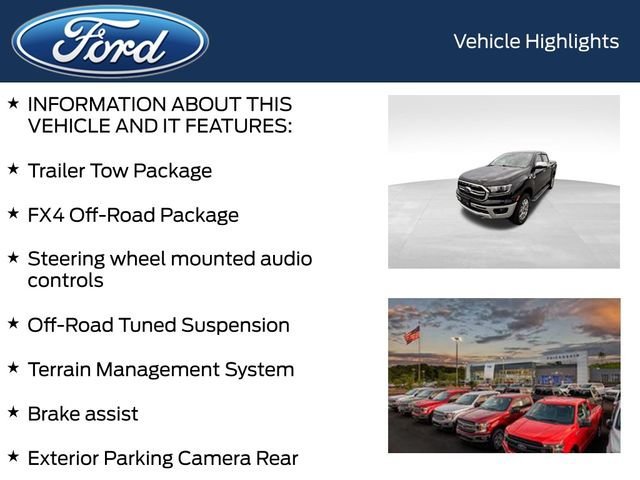 Used 2019 Ford Ranger Lariat w/ Equipment Group 501A Mid AWD/4WD image 5