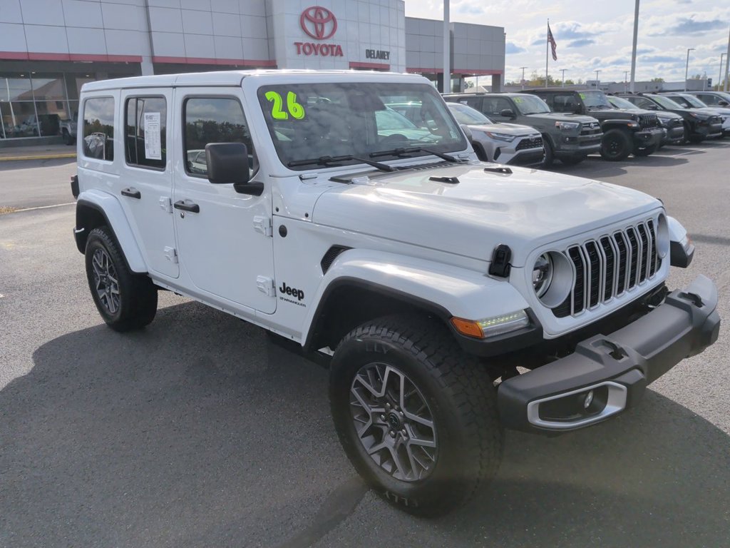 Used 2026 Jeep Wrangler Unlimited Sahara AWD/4WD image 1