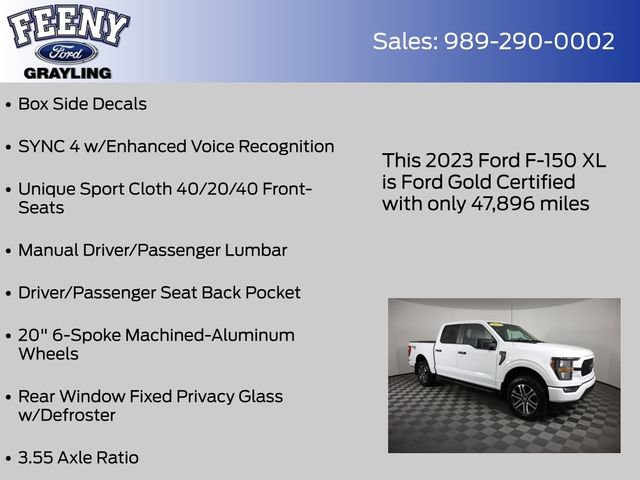 Certified 2023 Ford F150 XL w/ STX Appearance Package AWD/4WD image 20