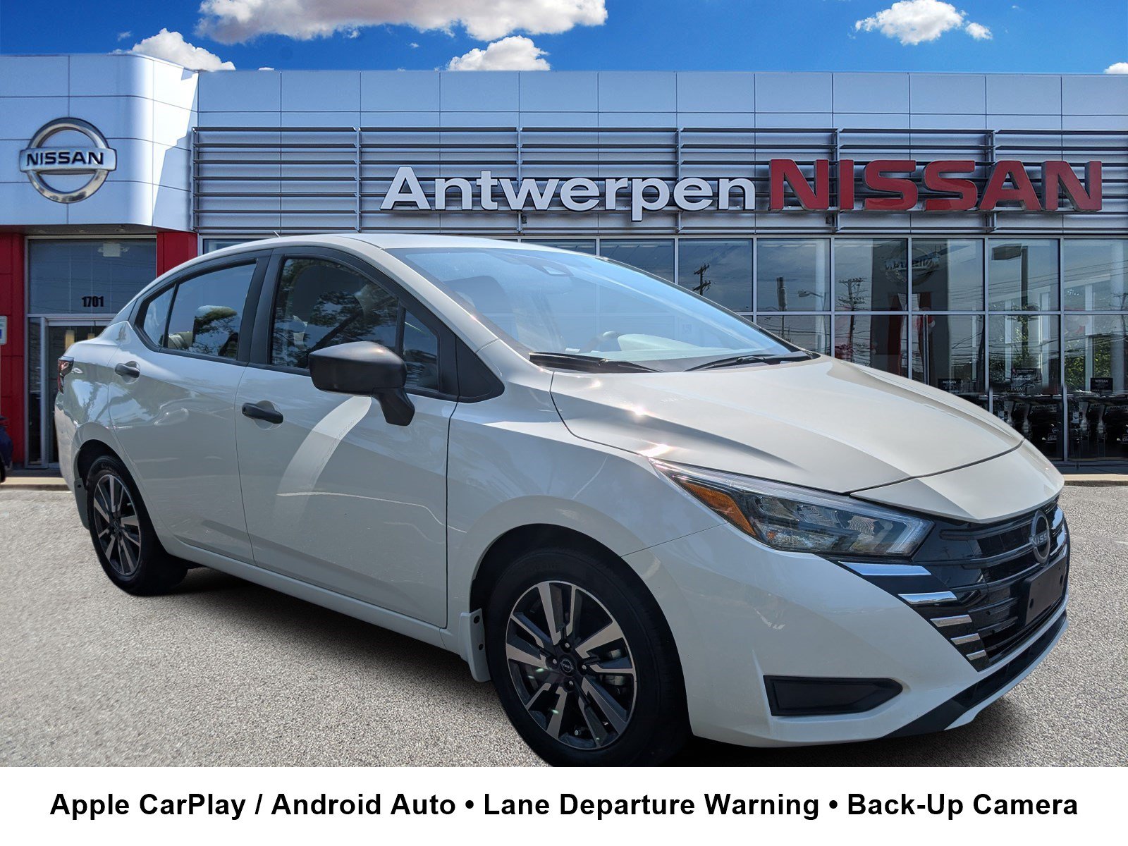 Certified 2025 Nissan Versa S w/ S Plus Package FWD image 1
