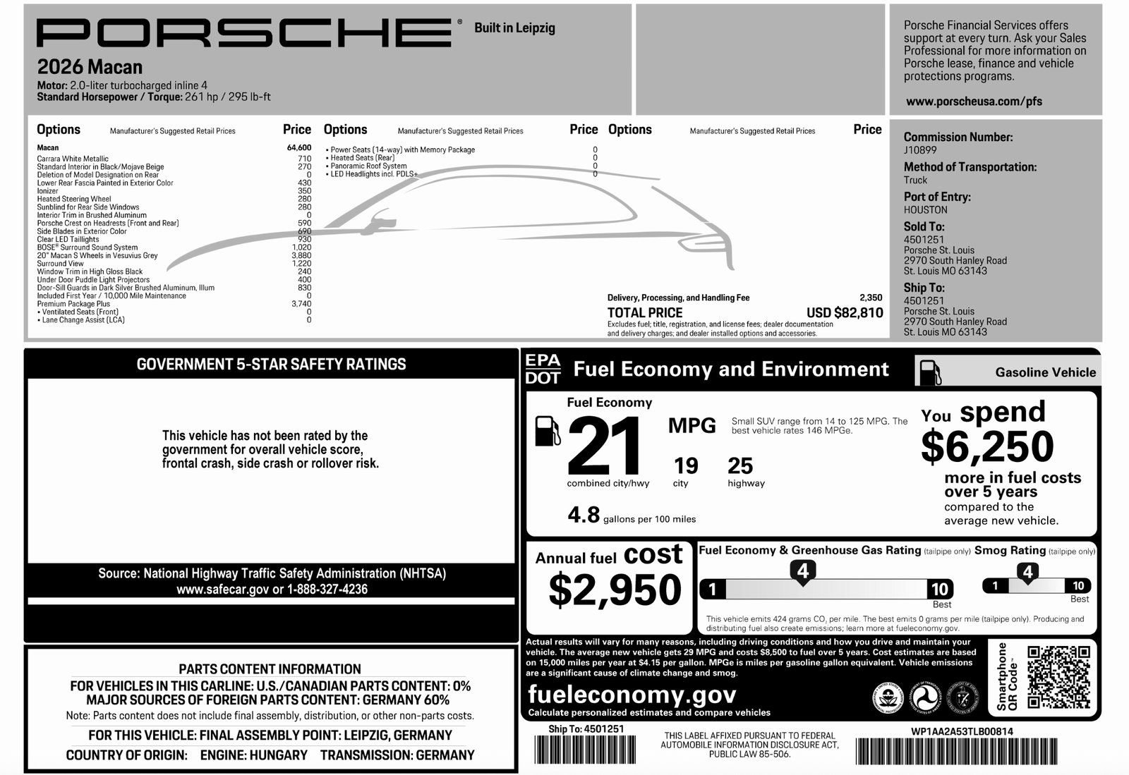 Certified 2026 Porsche Macan AWD/4WD image 39