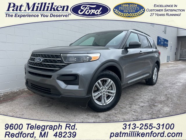 Certified 2023 Ford Explorer XLT w/ Class IV Trailer Tow Package