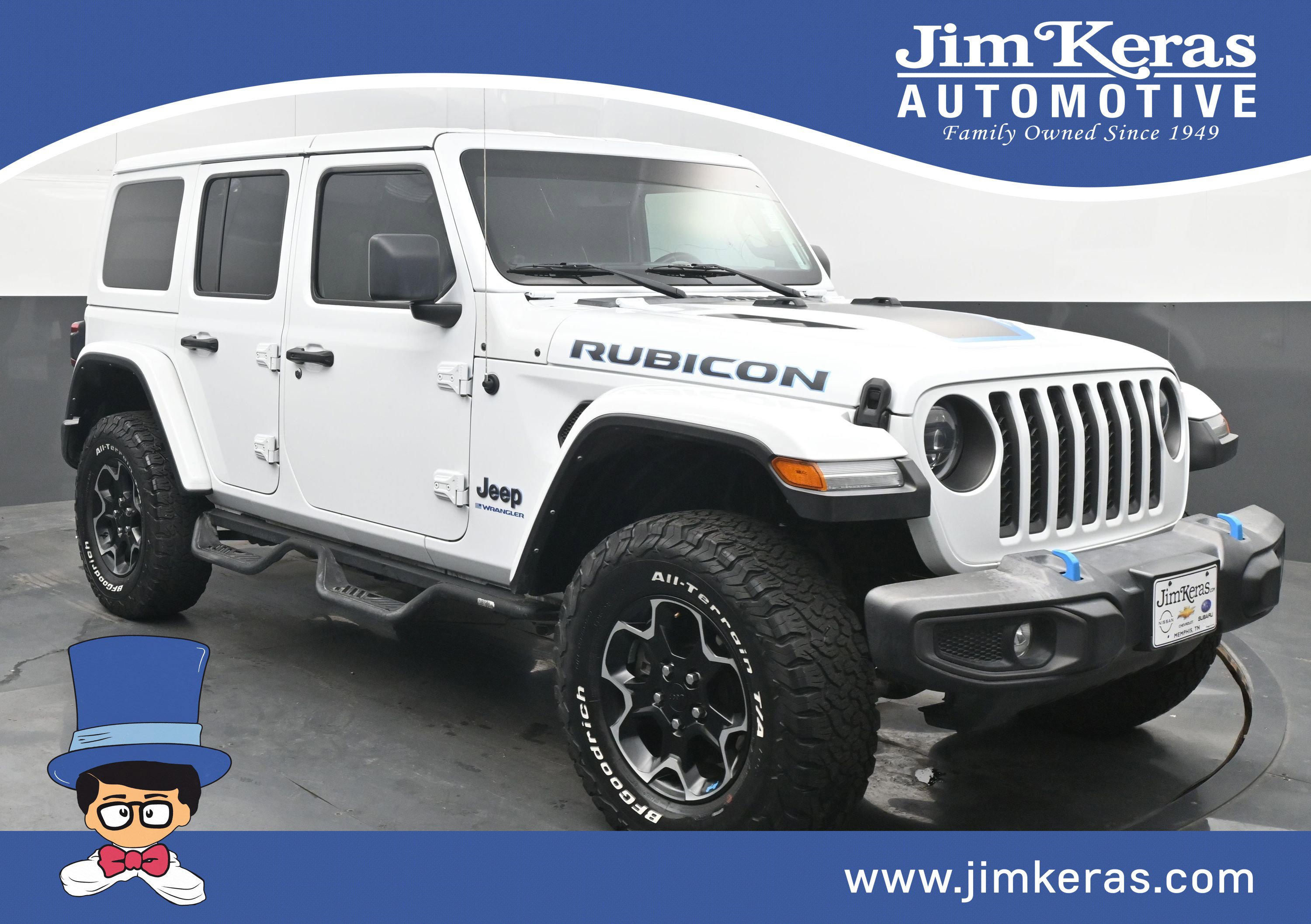 Used 2023 Jeep Wrangler Unlimited Rubicon 4xe w/ Cold Weather Group image 1