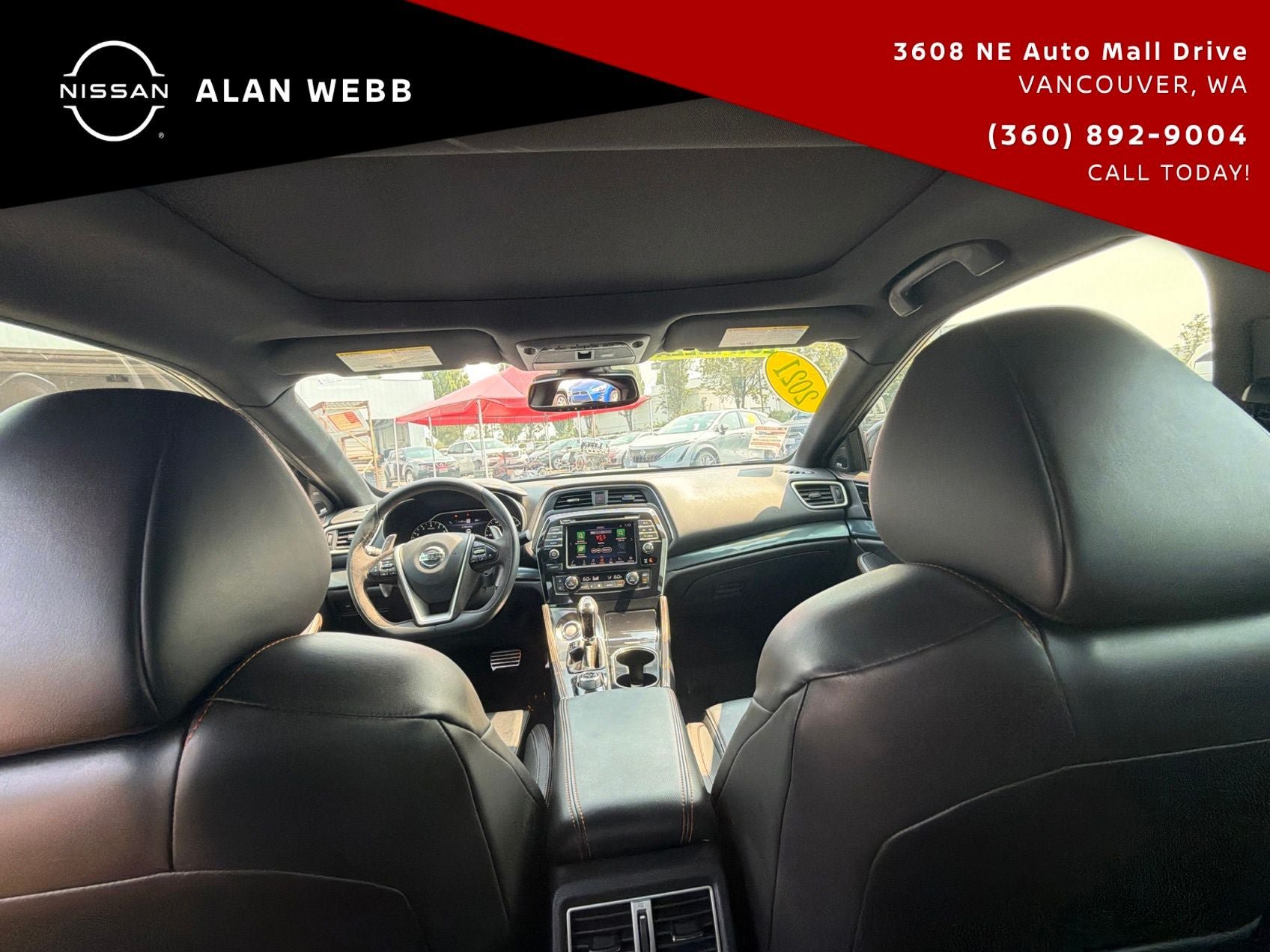 Used 2021 Nissan Maxima SR w/ Sport Mat Group FWD image 26