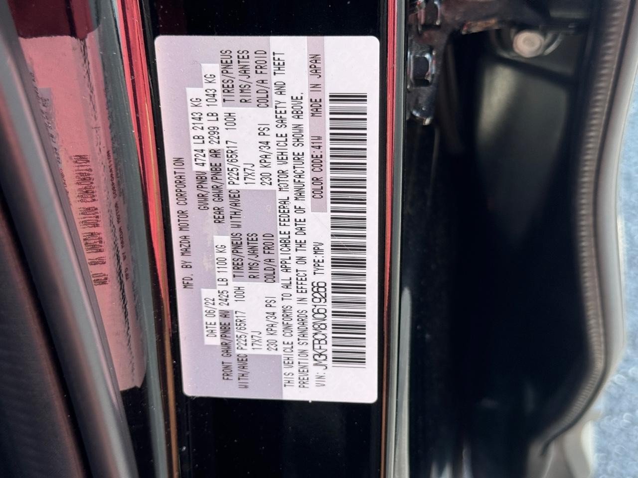 Used 2022 MAZDA CX-5 AWD 2.5 S image 28