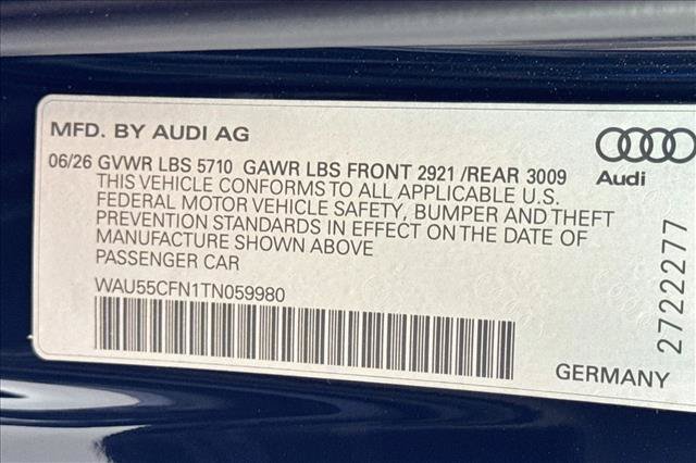 New 2026 Audi A6 Premium Plus AWD/4WD image 28
