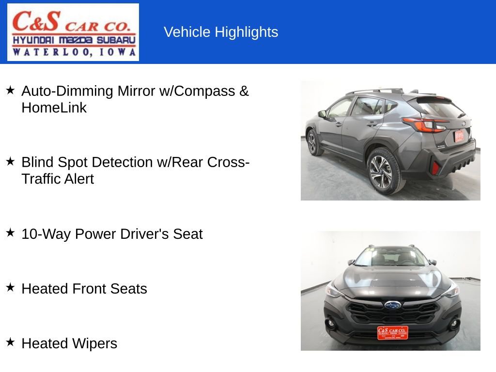 Used 2024 Subaru Crosstrek 2.0i Premium image 13