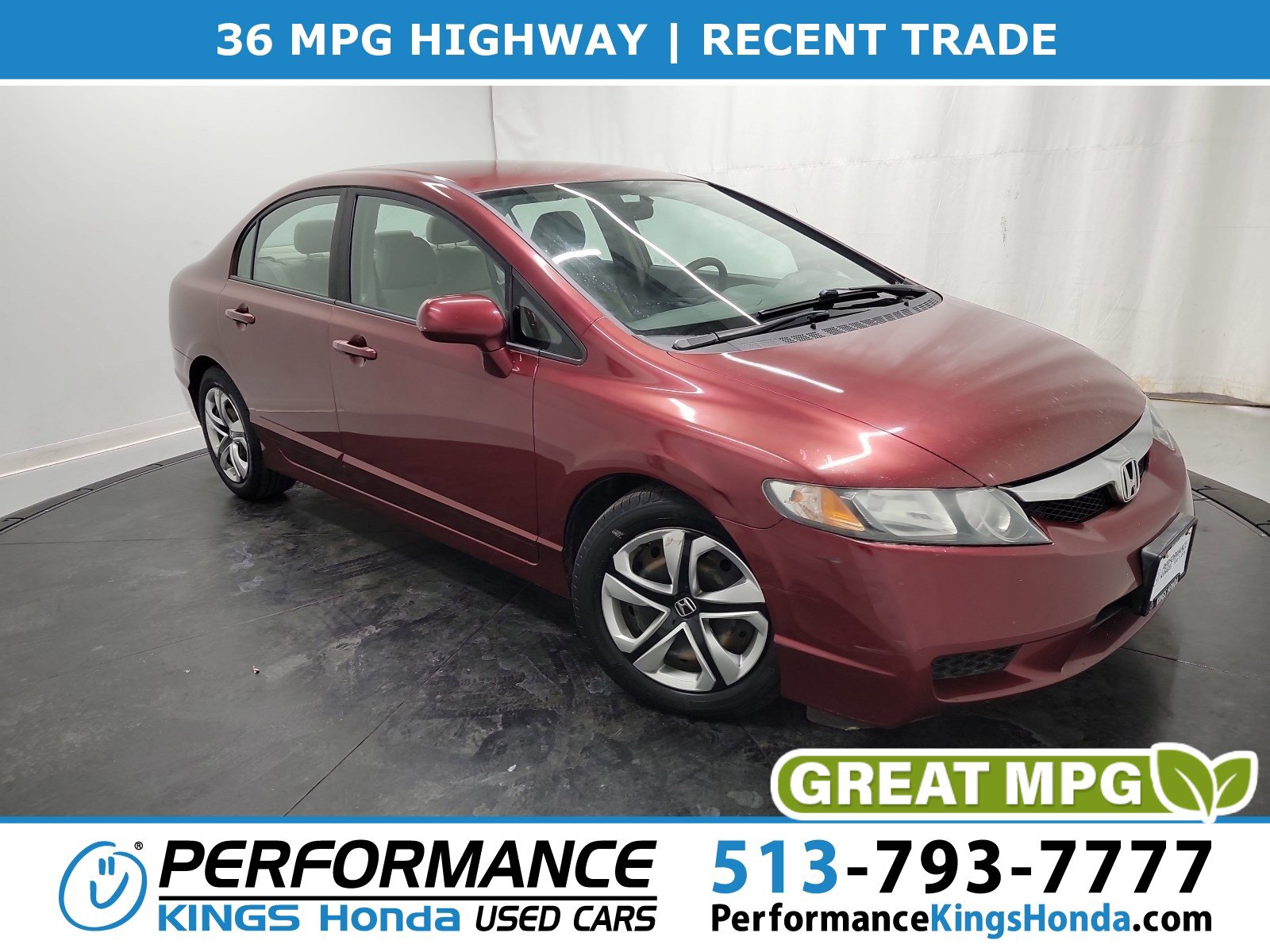 Used 2010 Honda Civic LX image 1