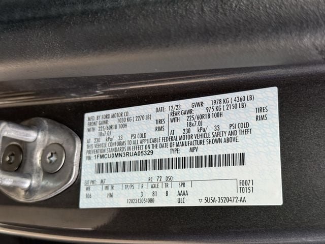Used 2024 Ford Escape ST-Line FWD image 31