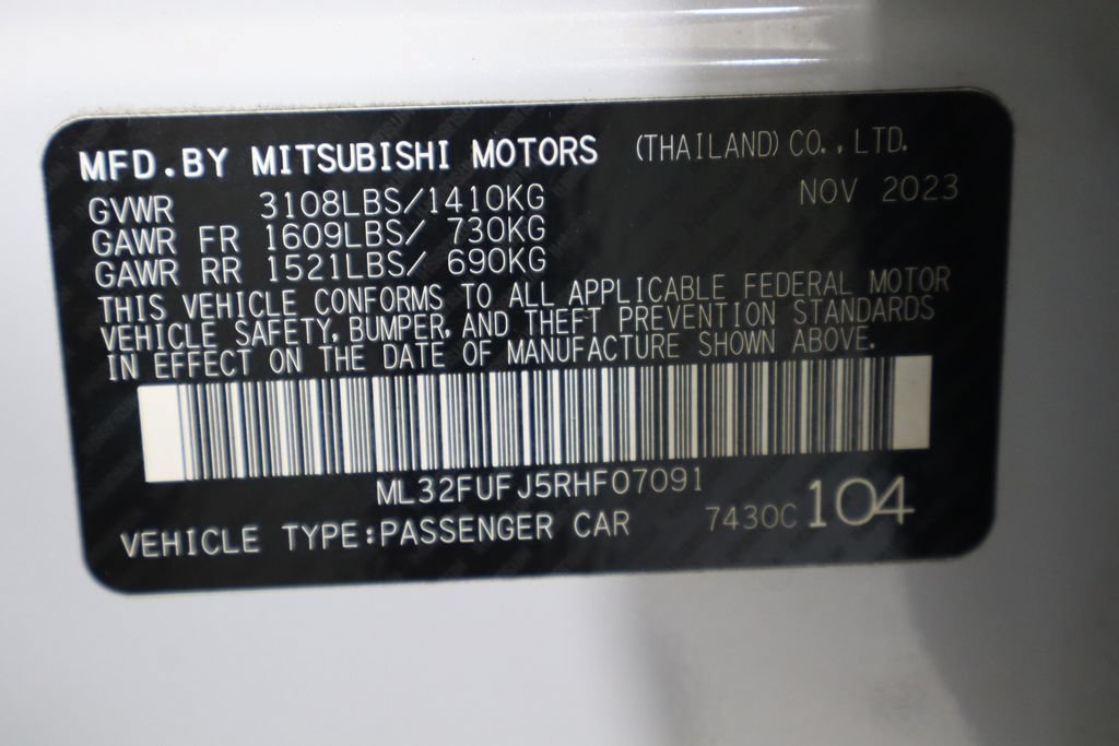 Used 2024 Mitsubishi Mirage G4 Black Edition FWD image 29