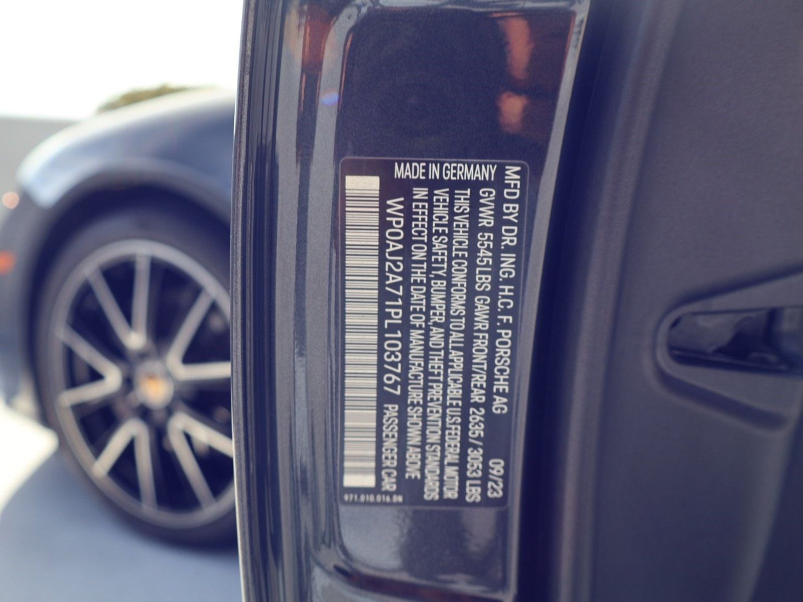 Certified 2023 Porsche Panamera Platinum Edition RWD image 22