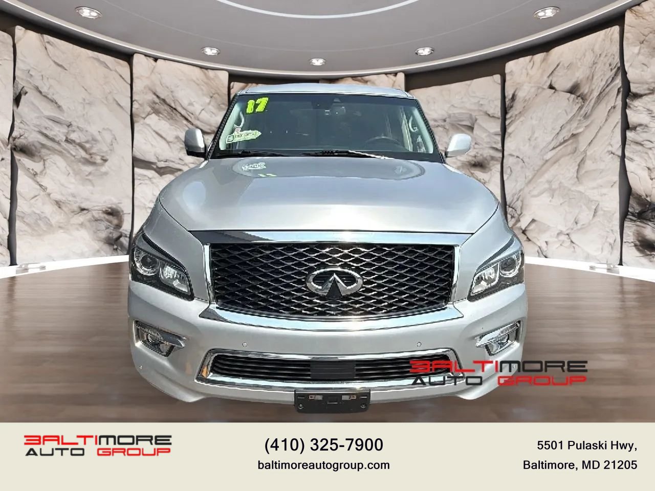 Used 2017 INFINITI QX80 4WD w/ Driver Assistance Package image 2