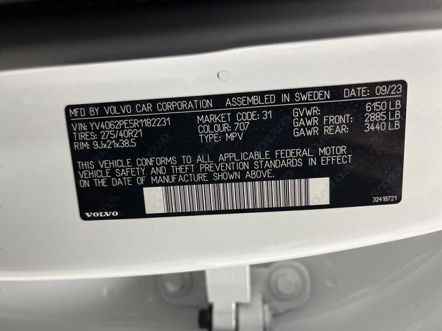 Used 2024 Volvo XC90 B6 Plus w/ Protection Package Premier image 39