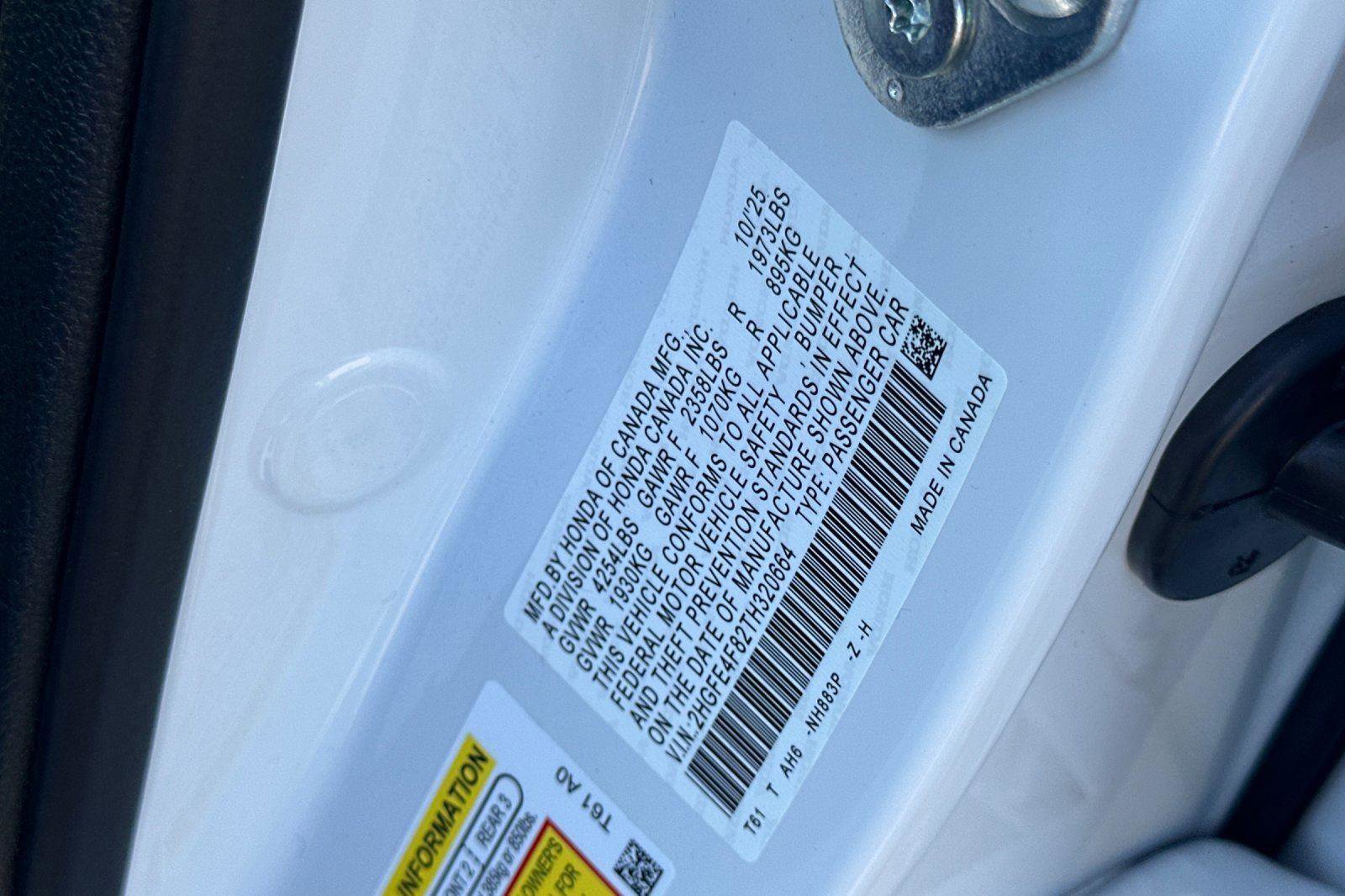 New 2026 Honda Civic Sport image 32