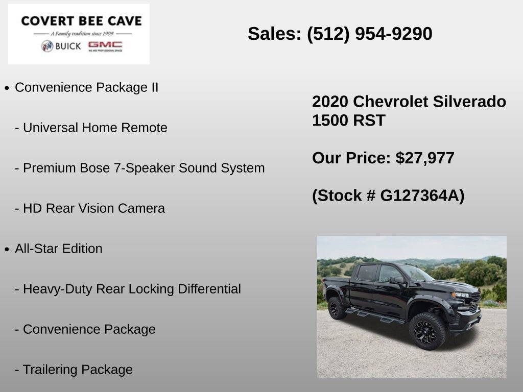 Used 2020 Chevrolet Silverado 1500 RST w/ All-Star Edition AWD/4WD image 24