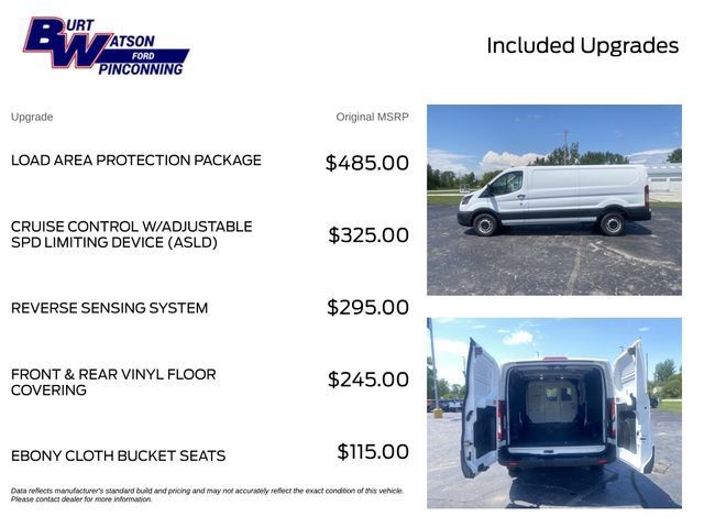 Used 2021 Ford Transit 250 Low Roof w/ Load Area Protection Package RWD image 4