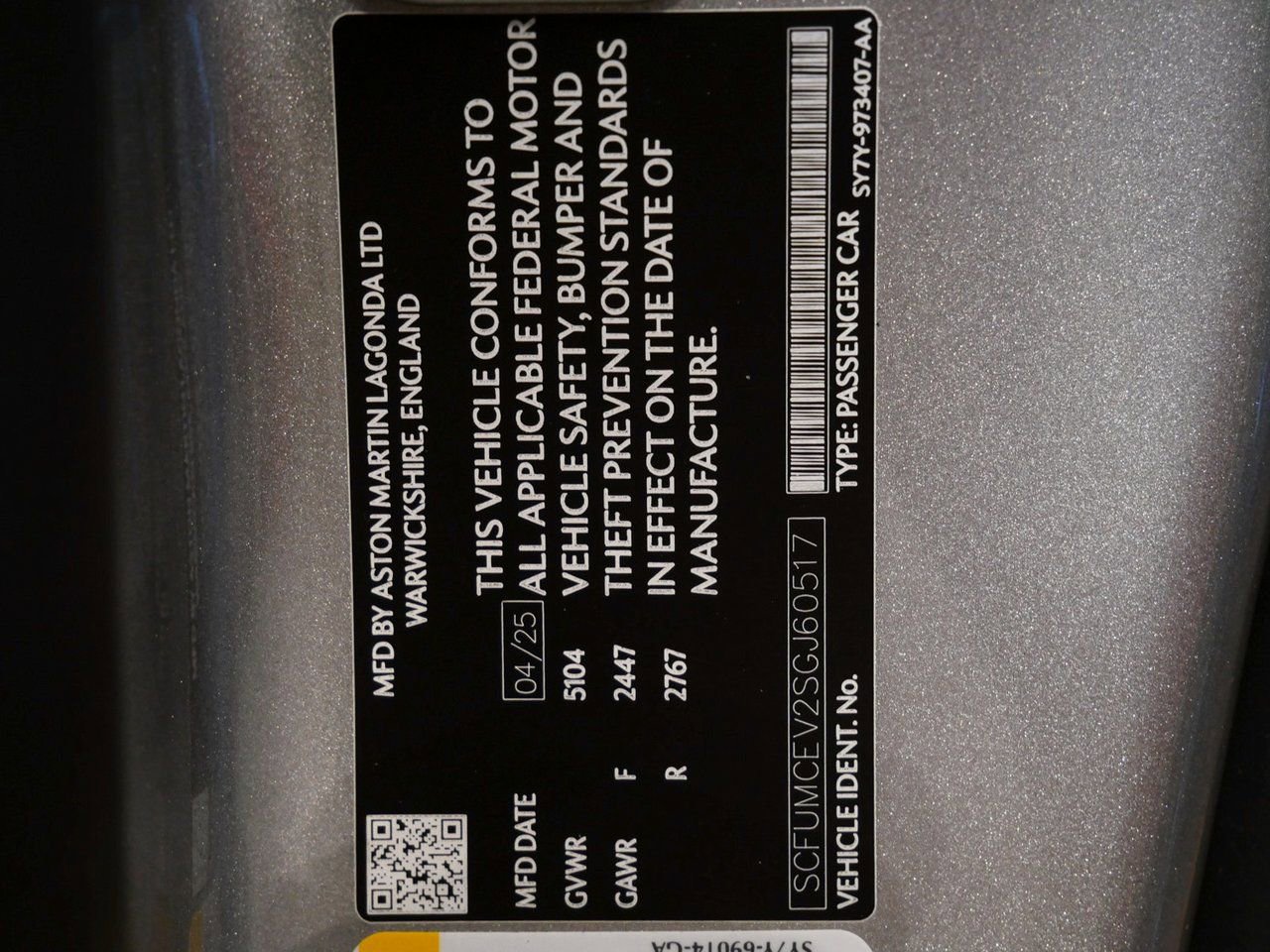 New 2025 Aston Martin Vanquish image 26