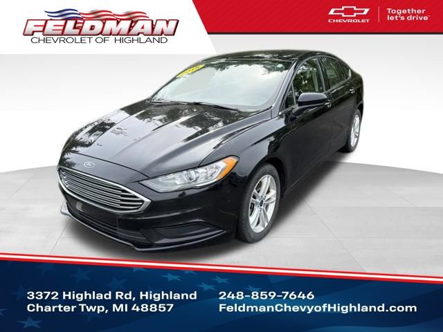Used 2018 Ford Fusion SE w/ Fusion SE Technology Package FWD image 1