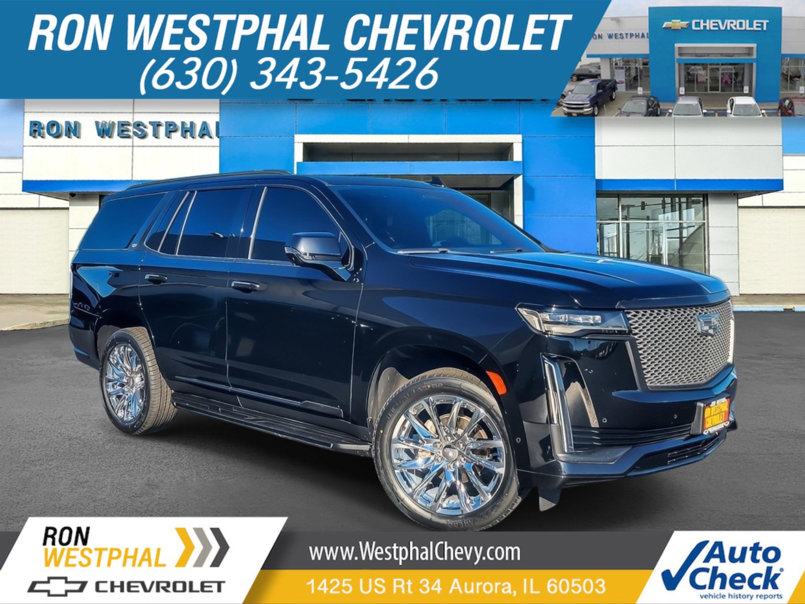 Certified 2023 Cadillac Escalade Premium Luxury w/ LPO, Radiant Package image 1