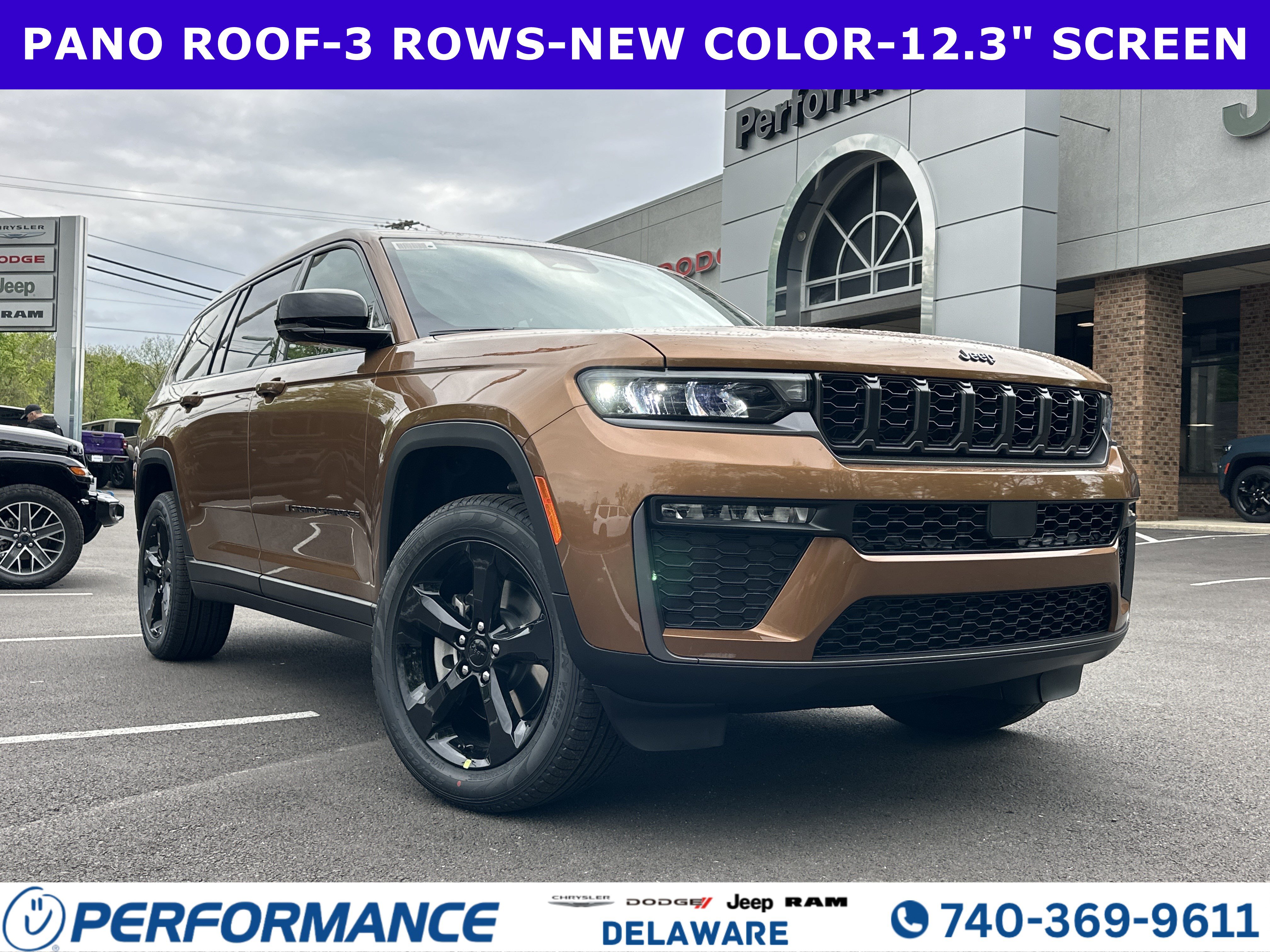New 2026 Jeep Grand Cherokee L Limited w/ Limited Altitude Package AWD/4WD image 1
