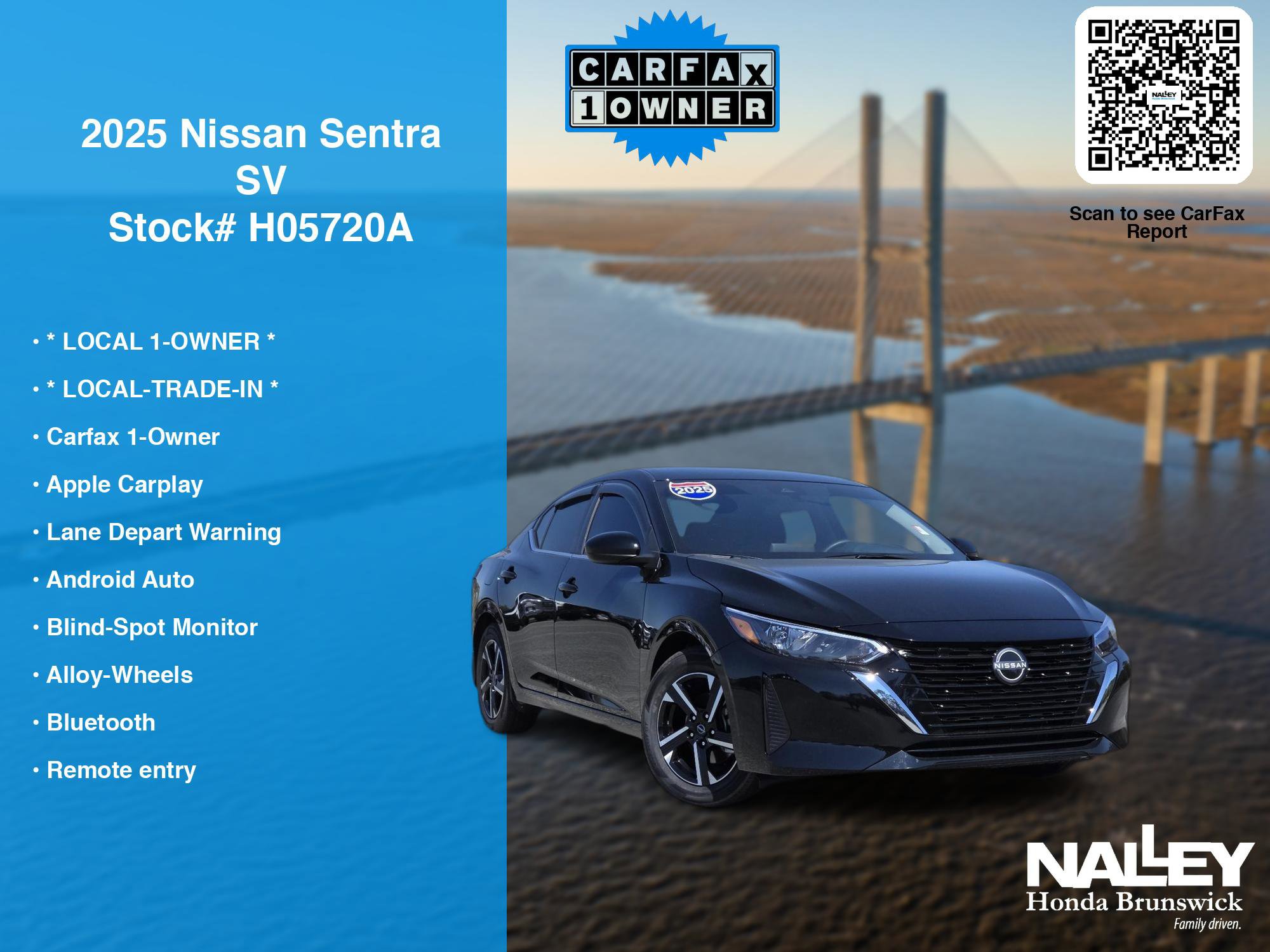 Used 2025 Nissan Sentra SV w/ Trunk Package image 7