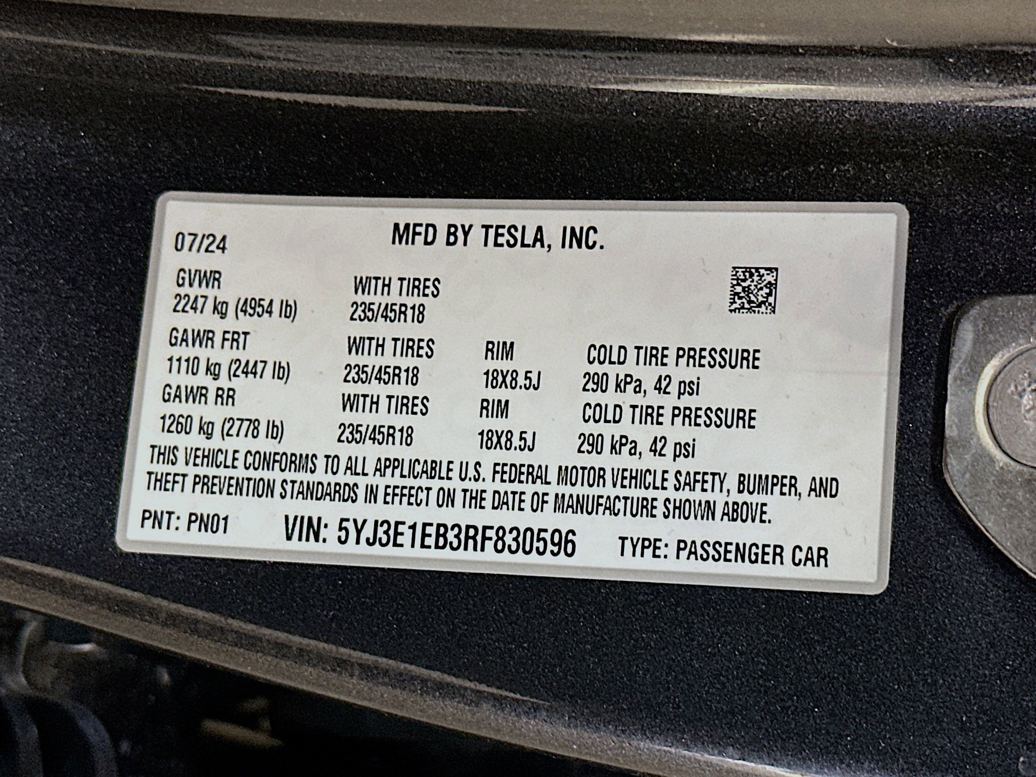 Used 2024 Tesla Model 3 Long Range AWD/4WD image 12