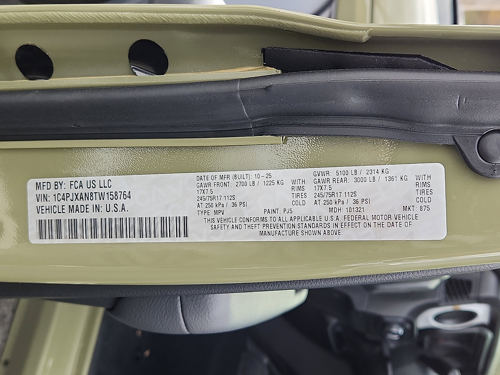 New 2026 Jeep Wrangler Sport image 16