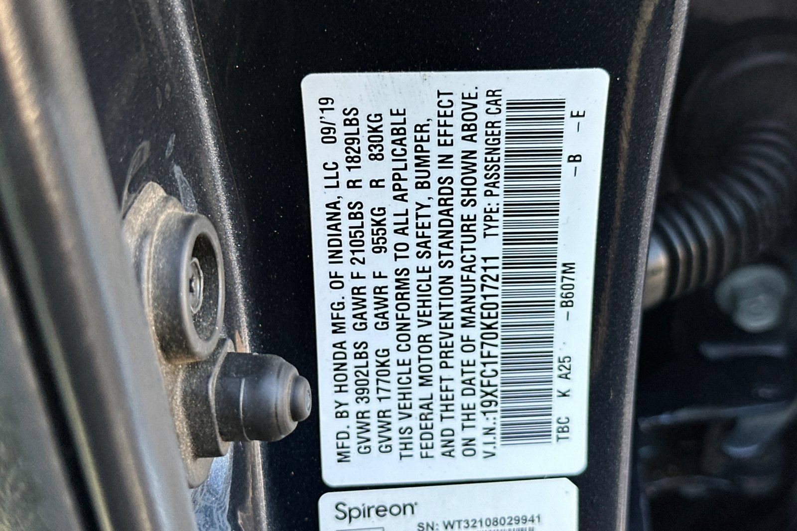 Used 2019 Honda Civic EX-L image 28