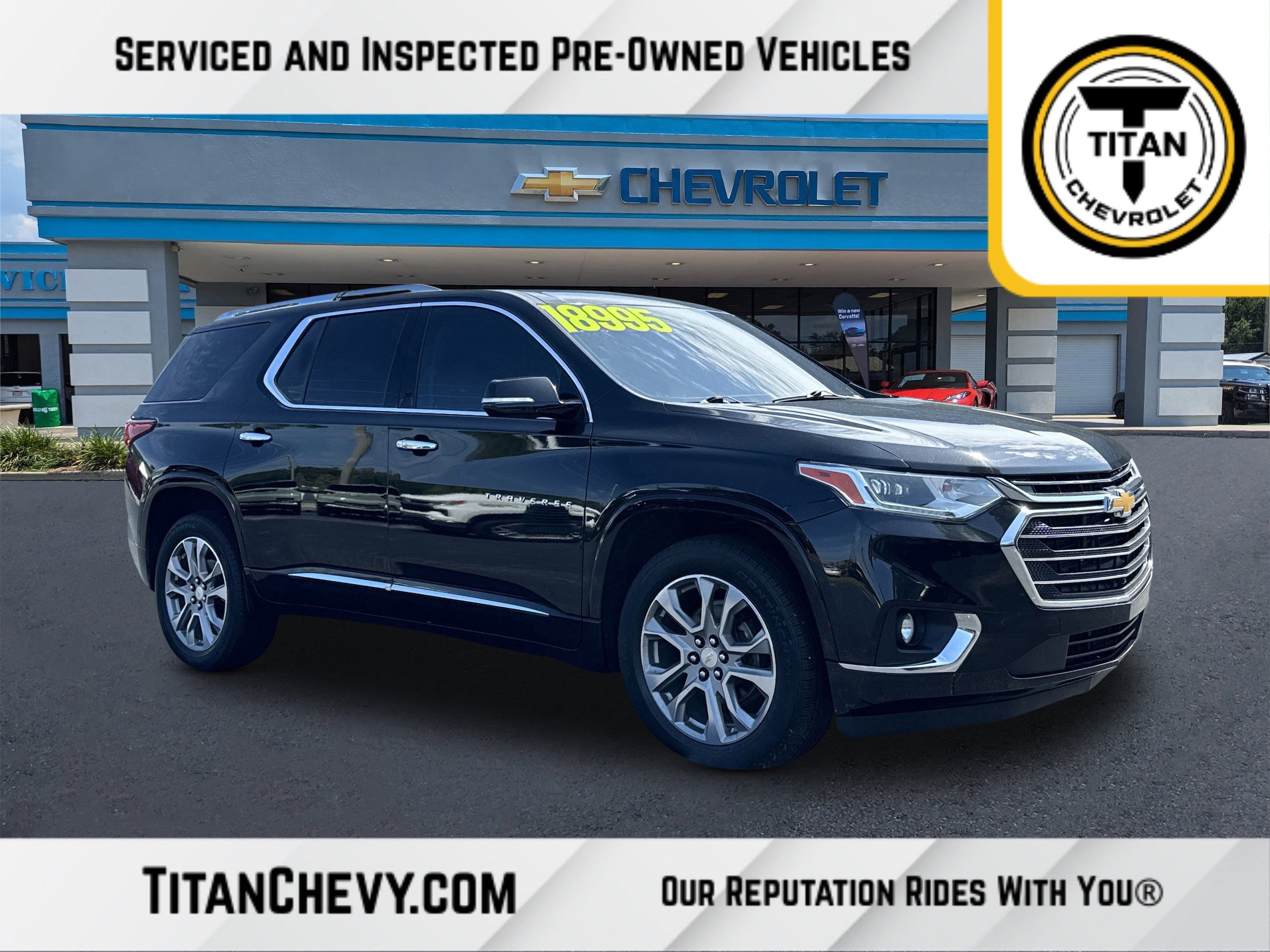 Used 2018 Chevrolet Traverse Premier w/ Driver Confidence II Package