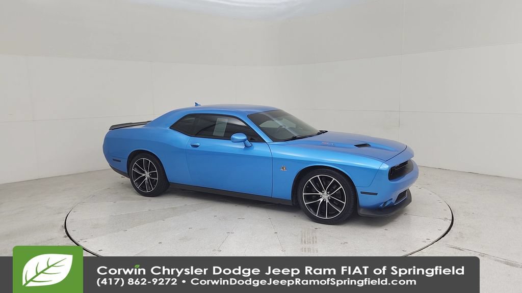 Certified 2016 Dodge Challenger R/T Scat Pack w/ Leather Interior Group RWD image 2