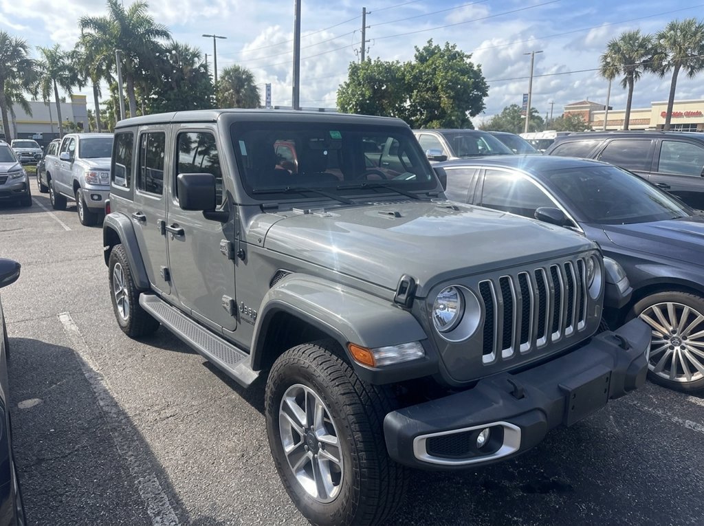Certified 2023 Jeep Wrangler Unlimited Sahara w/ Cold Weather Group AWD/4WD image 3