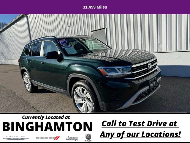 Used 2021 Volkswagen Atlas SE w/ Panoramic Sunroof Package image 2
