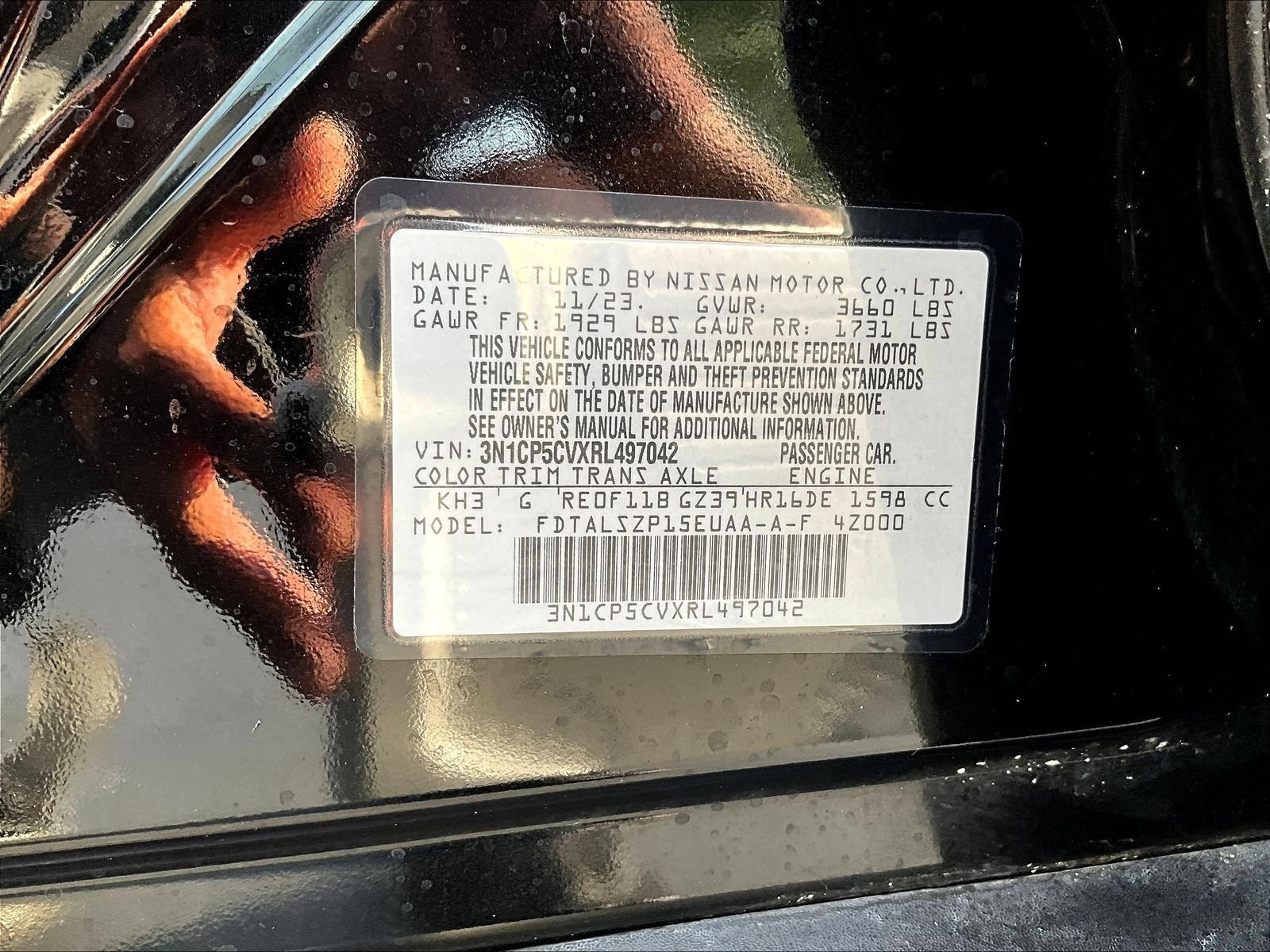 Certified 2024 Nissan Kicks SV FWD image 22