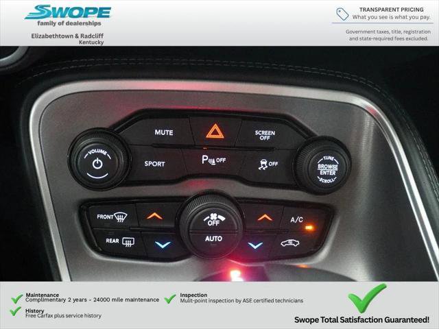 Certified 2022 Dodge Challenger R/T w/ Blacktop Package RWD image 20